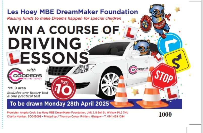 Win Driving Lessons for £10